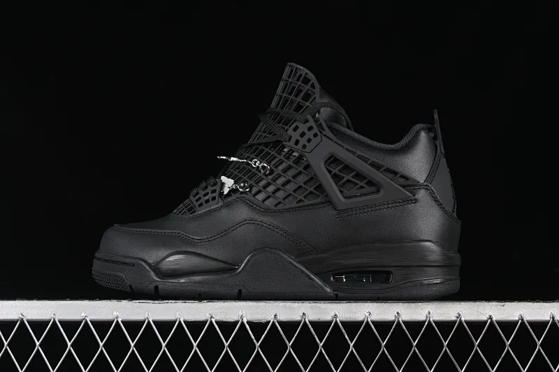 All Categories Air Jordan Jordan Series Basketball Shoes Air Jordan 4 Air Jordan 4 "Net" AJ4 Joe 4 Grid Black Retro Basketball Shoes FV7251-001